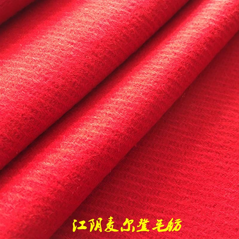 雙斜呢雙面斜紋順毛粗斜紋順毛呢